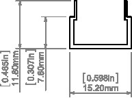 Розсіювач M-K молочний, 1 метр - фото №1