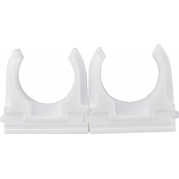 Кріплення для гофри Аско-Укрем 6676 Ø32мм (упаковка 25шт.) - фото №1