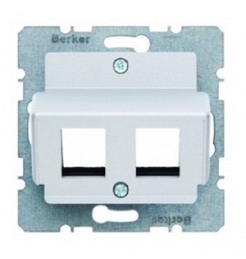 Накладка для модулей AMP, алюминий Berker B.3/B.7/K.1