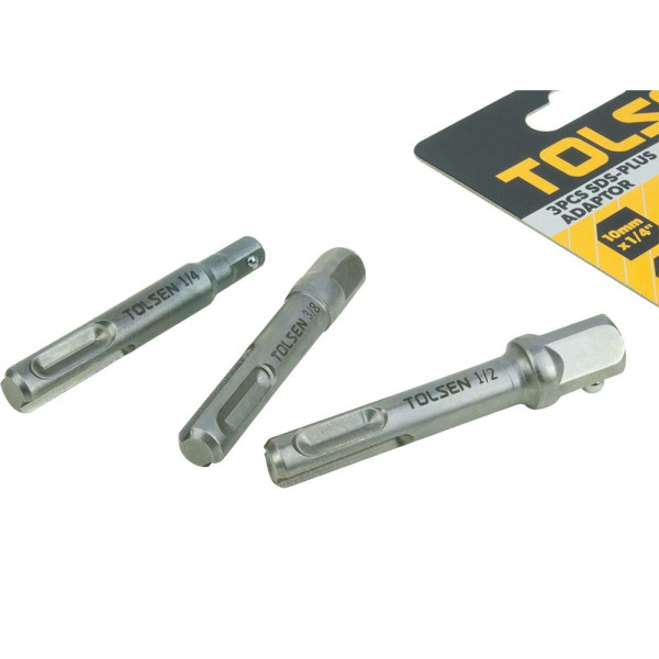 Набор адаптеров Tolsen (77865) SDS PLUS (3шт) - фото №2