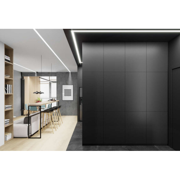 LED-профіль MLG під шпаклівку LD8820 з розсіювачем, 2 метра - фото №4