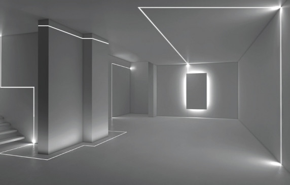 LED-профіль MLG під шпаклівку LD8820 з розсіювачем, 2 метра - фото №5