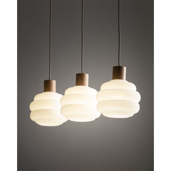 Подвесной светильник, люстра TK Lighting 11091 Melia E27 3x15W IP20 бежевый - фото №1