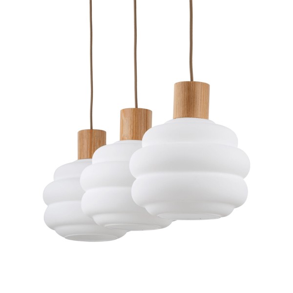 Подвесной светильник, люстра TK Lighting 11091 Melia E27 3x15W IP20 бежевый - фото №2