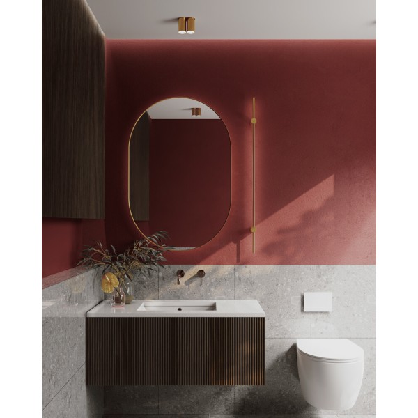 Точечный светильник Pikart 35335-3 LLP Double GU10 2x60W IP20 латунный - фото №2