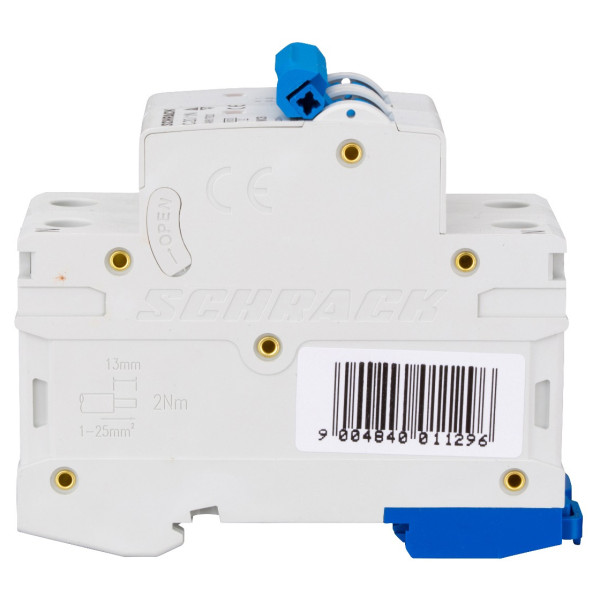 Автоматичний вимикач Schrack AM617620 6кА 20А 1P+N C - фото №2