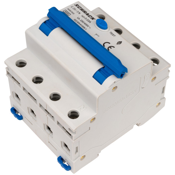 АВДС Schrack AK667825 6кА 25А 30мА 3P+N х-ка C Тип A - фото №7