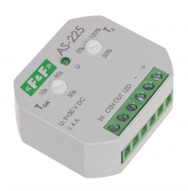 Сходове реле F&F AS-225 9-30В DC 4А - фото №3