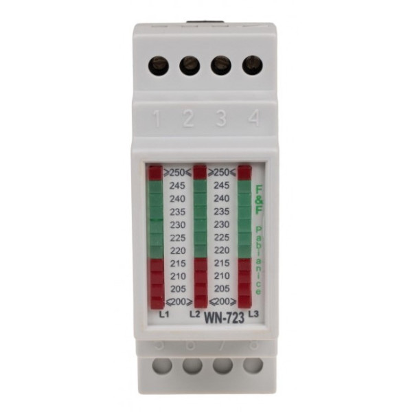 Вольтметр F&F WN-723 3х400В+N - фото №1