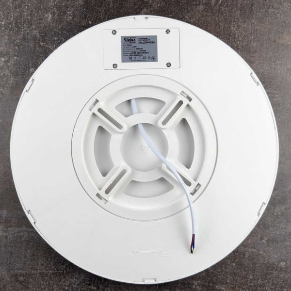Світильник LED MILLENNIUM 26W 5000K круг білий Violux ( 351126 ) - фото №3