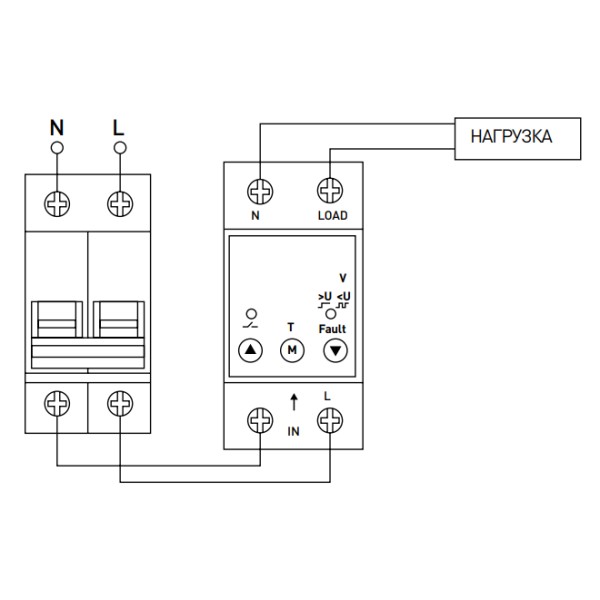 Реле напруги E.Next e.control.v09 - фото №3