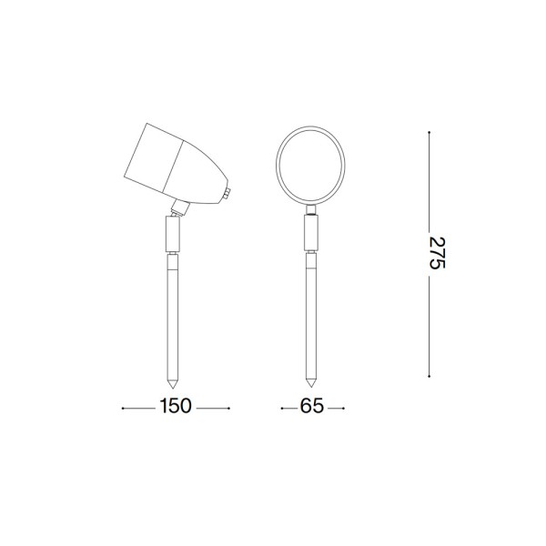 Вуличний світильник Ideal Lux 115412 Inside G9 1x15W IP54 антрацит - фото №2