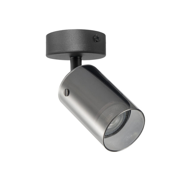 Светильник поворотный, спот Goldlux 328304 Smoky GU10 1x10W IP20 Черный