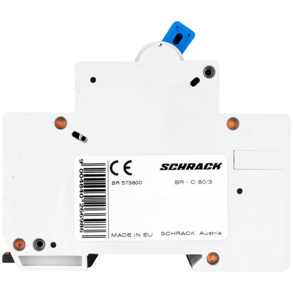 Автоматичний вимикач Schrack BR573910 20кА 100А 3P C - фото №2