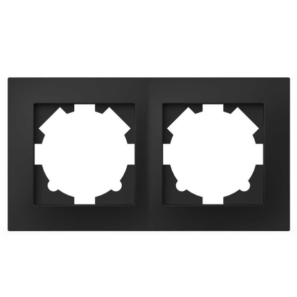 Рамка EL-BI VEGA черная мат 2-я ( 510-014800-226 )