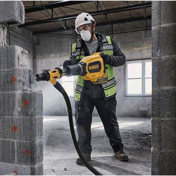 Бесщеточный отбойный аккумуляторный молоток DeWALT DCH911NK XR Li-Ion FLEXVOLT 54В - фото №5