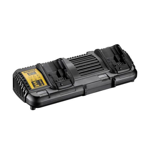 Комплект из зарядного устройства и аккумуляторов DeWALT DCB132X2 4А 10,8В/14,4В/18В/54В с выходным током 4A на 2 АКБ (2шт) - фото №2