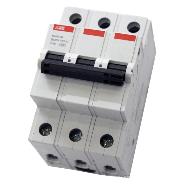 Автоматический выключатель ABB BASIC M 3Р 50А 4,5kA - фото №2