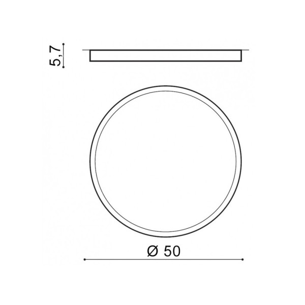 Світильник стельовий AZzardo AZ4765 Monza Led R50 Ctt - фото №2
