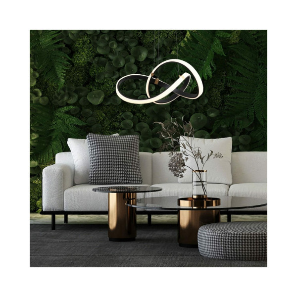 Люстра Zuma Line MD9717-1-3BGD Indigo Led 1x44W 3000K 5500Lm IP20 - фото №1