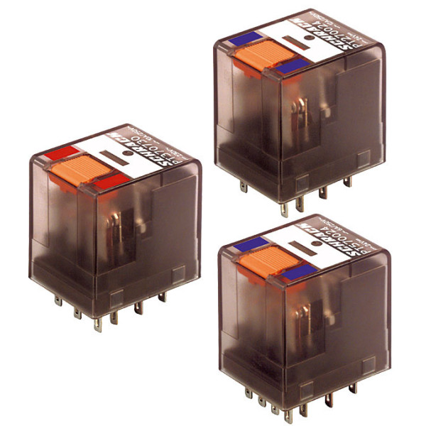 Проміжне реле Schrack PT580T30 230В AC 6А із позолоченими контактами LED - фото №1