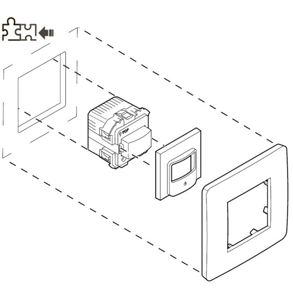 Датчик движения Schneider Electric NU352554 с выключателем 10А (антрацит) - фото №1