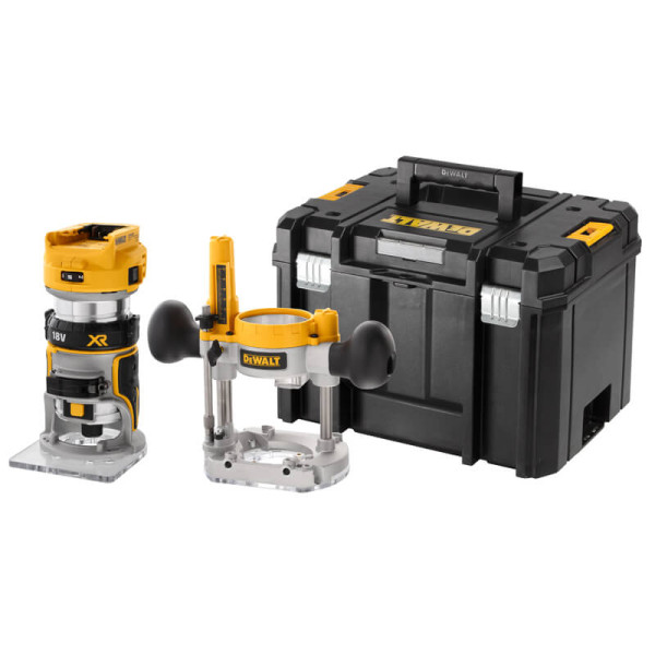 Безщітковий акумуляторний фрезер DeWALT DCW604NT 18В