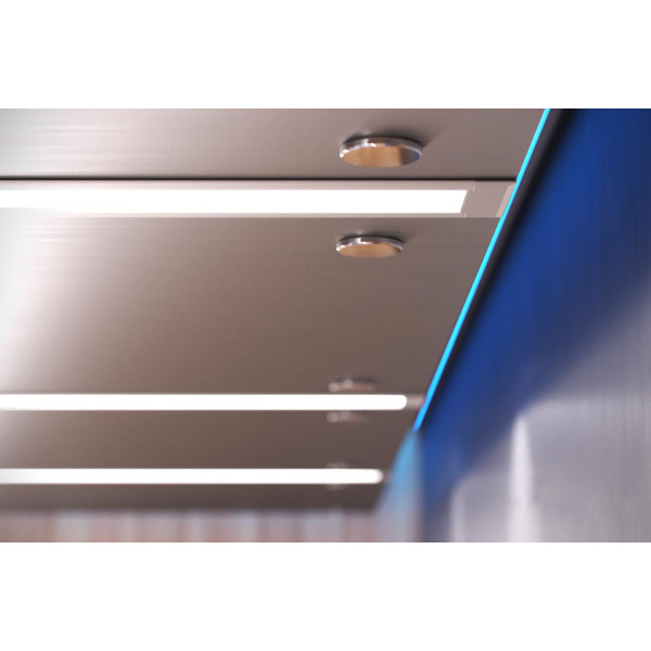 Профиль для светодиодной ленты Lumines inDILEDA серебро - фото №1