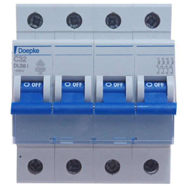 Автоматичний вимикач Doepke DLS6i C32-4 - фото №2
