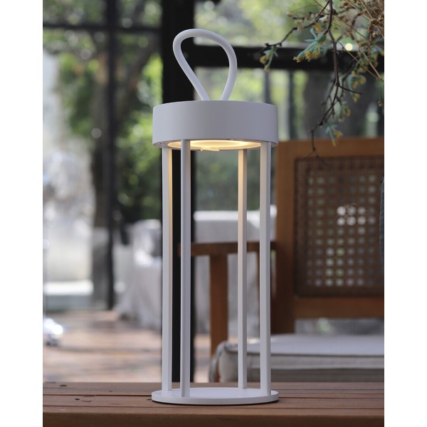 Светильник уличный портативный Nowodvorski 11537 Nala LED 1x4W 2700K 170Lm IP54 белый - фото №2