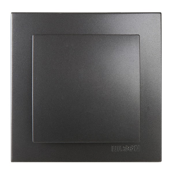 Вимикач Nilson Touran антрацит 1кл ( 24161001 )