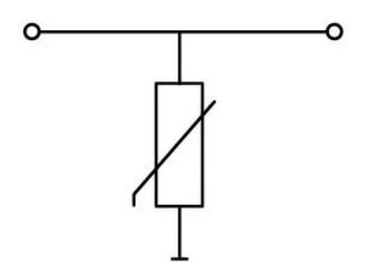 Компонентная клемма Wago 870-523/281-582 с варистором 24В DC (серая) - фото №2