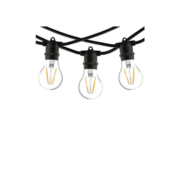 Гирлянда Nowodvorski 7873 Festoon Lights E27 10x15W IP65 черный - фото №2