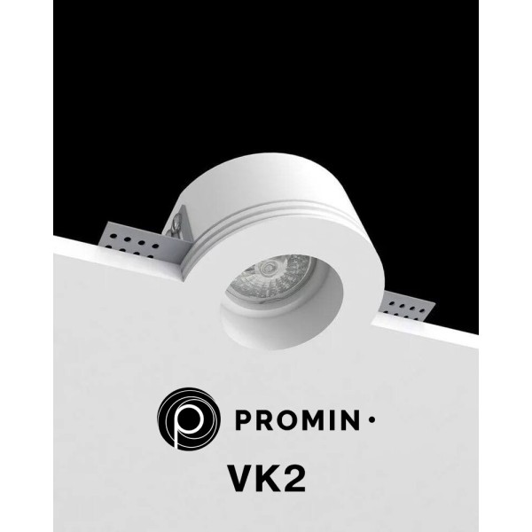 Точковий світильник Promin Blitz M VK2 GU10/GU5.3 1x10W IP20 Wh - фото №1