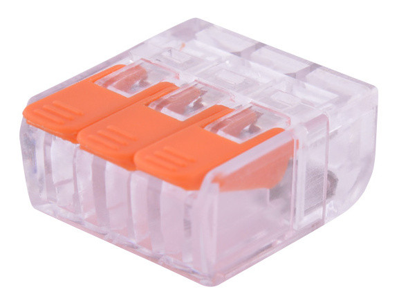 Клеммная колодка E.Next e.lc.pro.aw.pl.3 с нажимным рычагом (p0660102) - фото №1