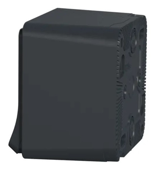 Накладна розетка Schneider Electric MUR36034 із з/к та шторками IP55 (чорний) - фото №2