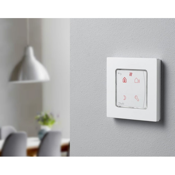 Терморегулятор Danfoss Icon Programmable 088U1025 On-wall - фото №3