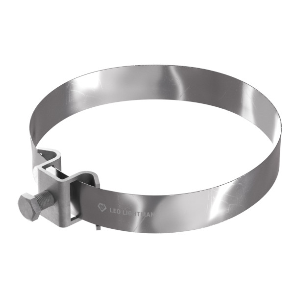 Універсальний хомут Leo Lightman Ø120 Ni/StZn (320133)