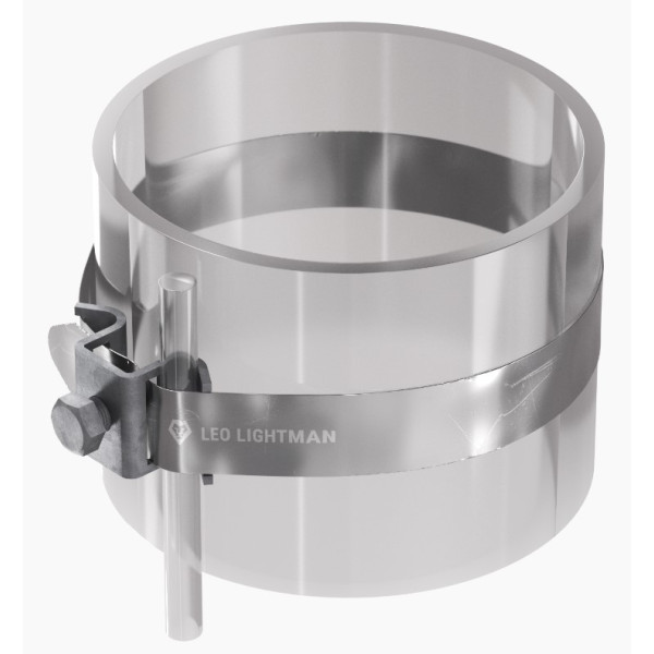 Універсальний хомут Leo Lightman Ø120 Ni/StZn (320133) - фото №1