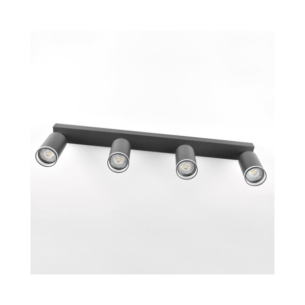 Светильник поворотный, спот Goldlux 322357 Paris GU10 4x10W IP20 Черный - фото №3