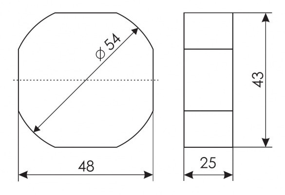 Бістабільне реле F&F BIS-416 165-265В AC 16А - фото №3