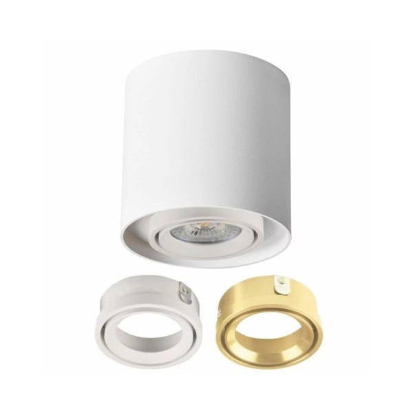 Точечный светильник Goldlux 325389 Xeno GU10 1x10W IP20 белый - фото №2