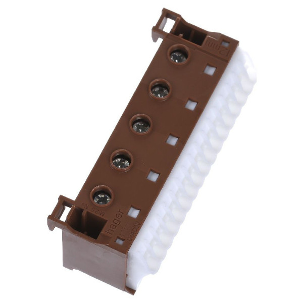 Блок фазних клем Hager 5x16мм2+17x4мм2 - фото №2