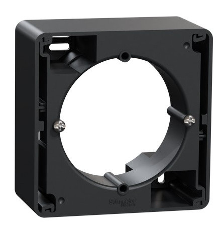 Установча коробка зовнішнього монтажу Schneider Electric Sedna Design чорна SDD114901