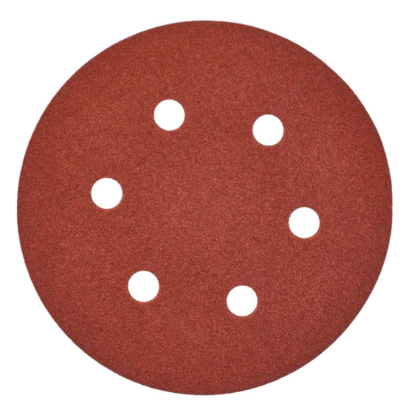Шліфувальний папір MILWAUKEE 4932371598 Ø150мм G 80 6 отворів (25шт)