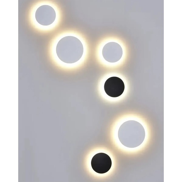 Вуличний світильник MJ-Light 17011 Moon LED 1x6W 4000K 480Lm IP54 чорний - фото №4