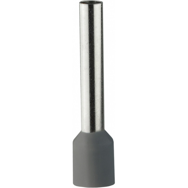 Наконечник Аско-Укрем НТ 4,0-18 изолированный серый 100шт (A0060010030) - фото №1