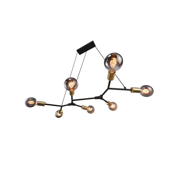 Подвесной светильник, люстра Nordlux 2010303003 Josefine E27 7x60W IP20 черный