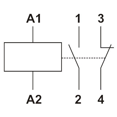 Контактор Promfactor MCF3 16A 1NО 1NC 24В (MCF31611024) - фото №2