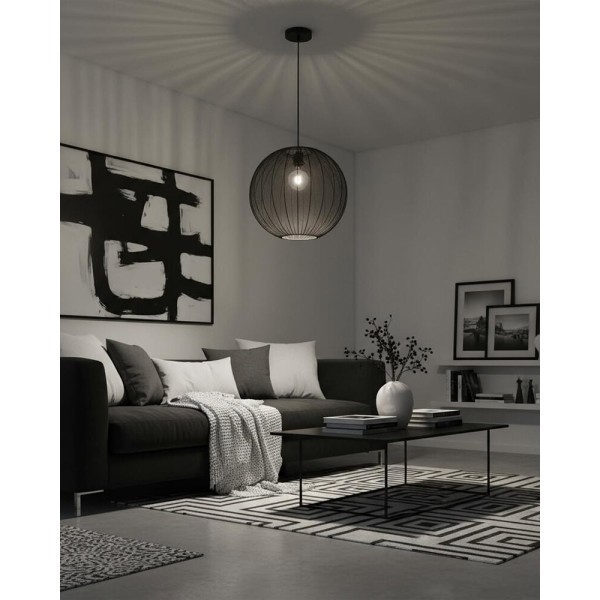 Підвісний світильник, люстра Goldlux 330574 Sensai E27 1x10W IP20 чорний - фото №1